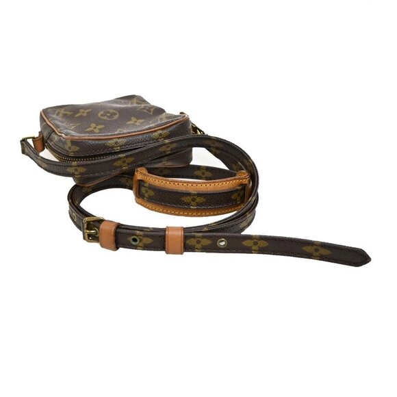 LOUIS VUITTON LV Mini Danube Shoulder Bag Monogram Leather Brown M45268 64EE895 - Picture 5 of 14